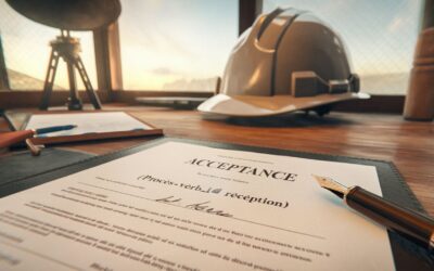 La réception des travaux : droits et obligations